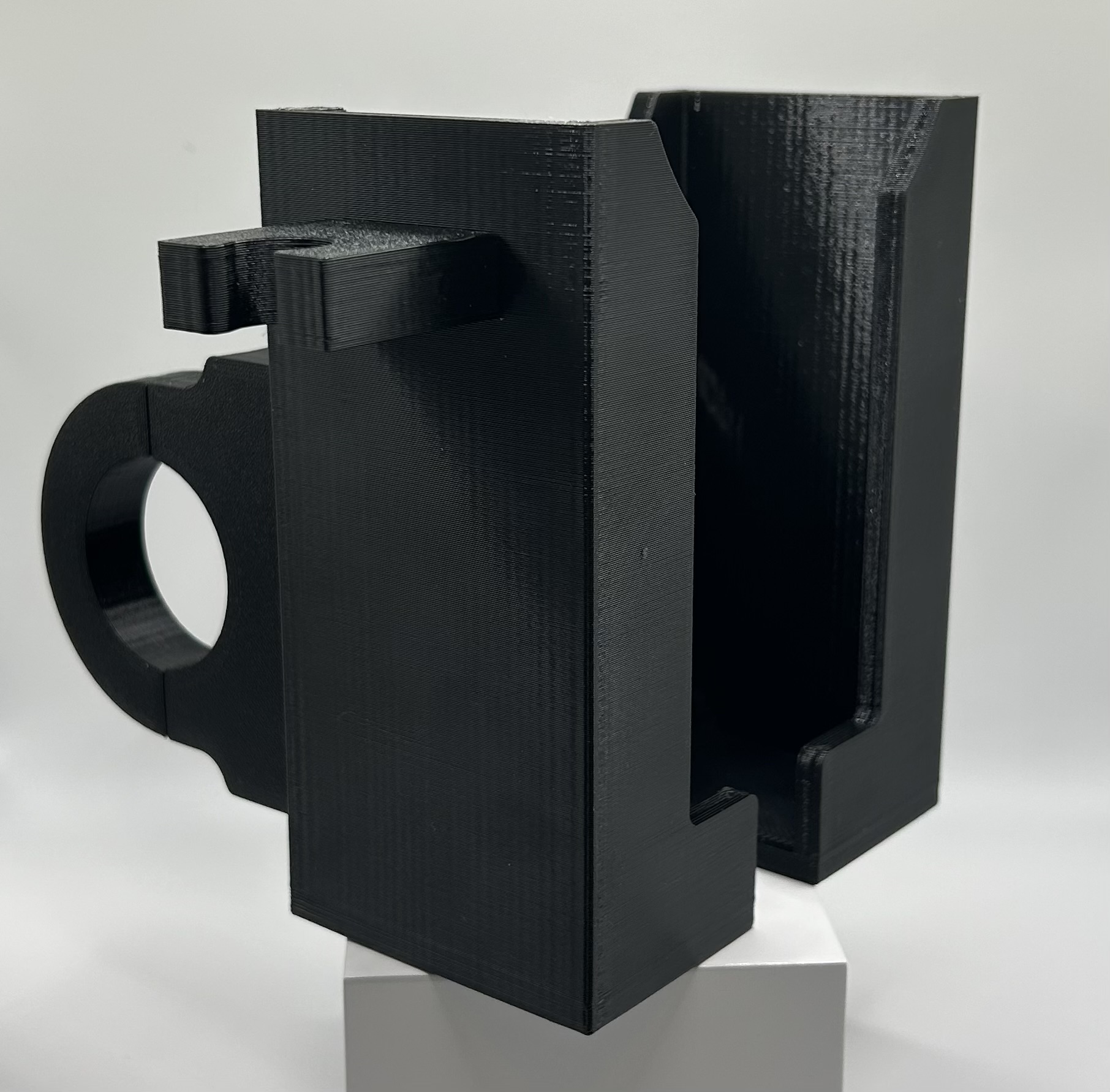 Custom 3D Printed Air Pressure Gauge Roll Bar Bracket