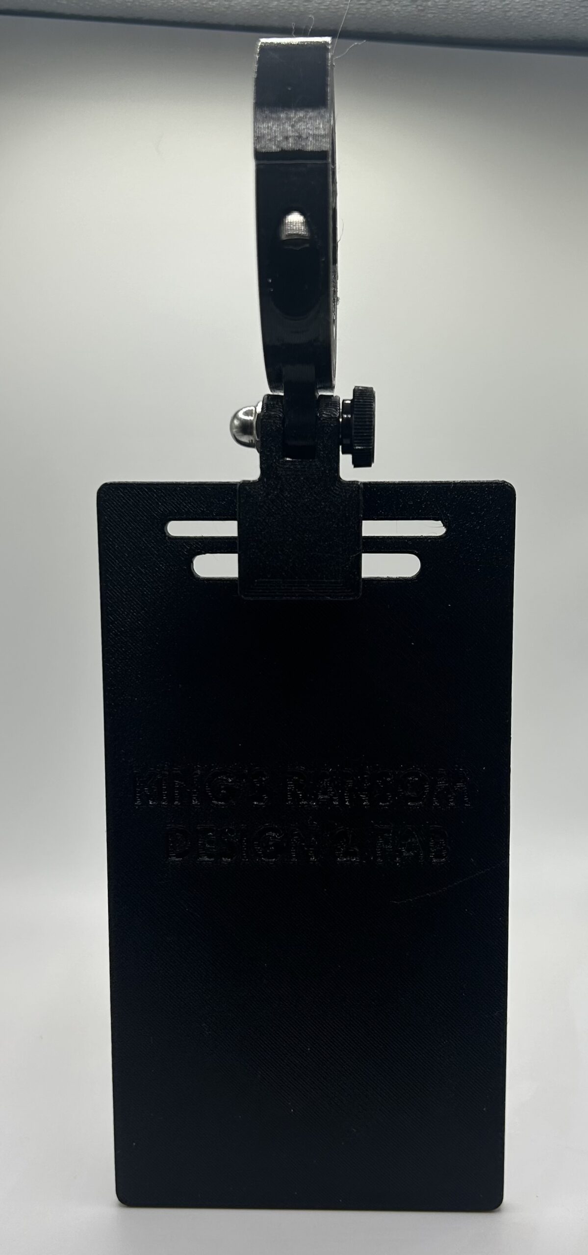 Custom 3D printed Blinder Bracket for Drag Racing