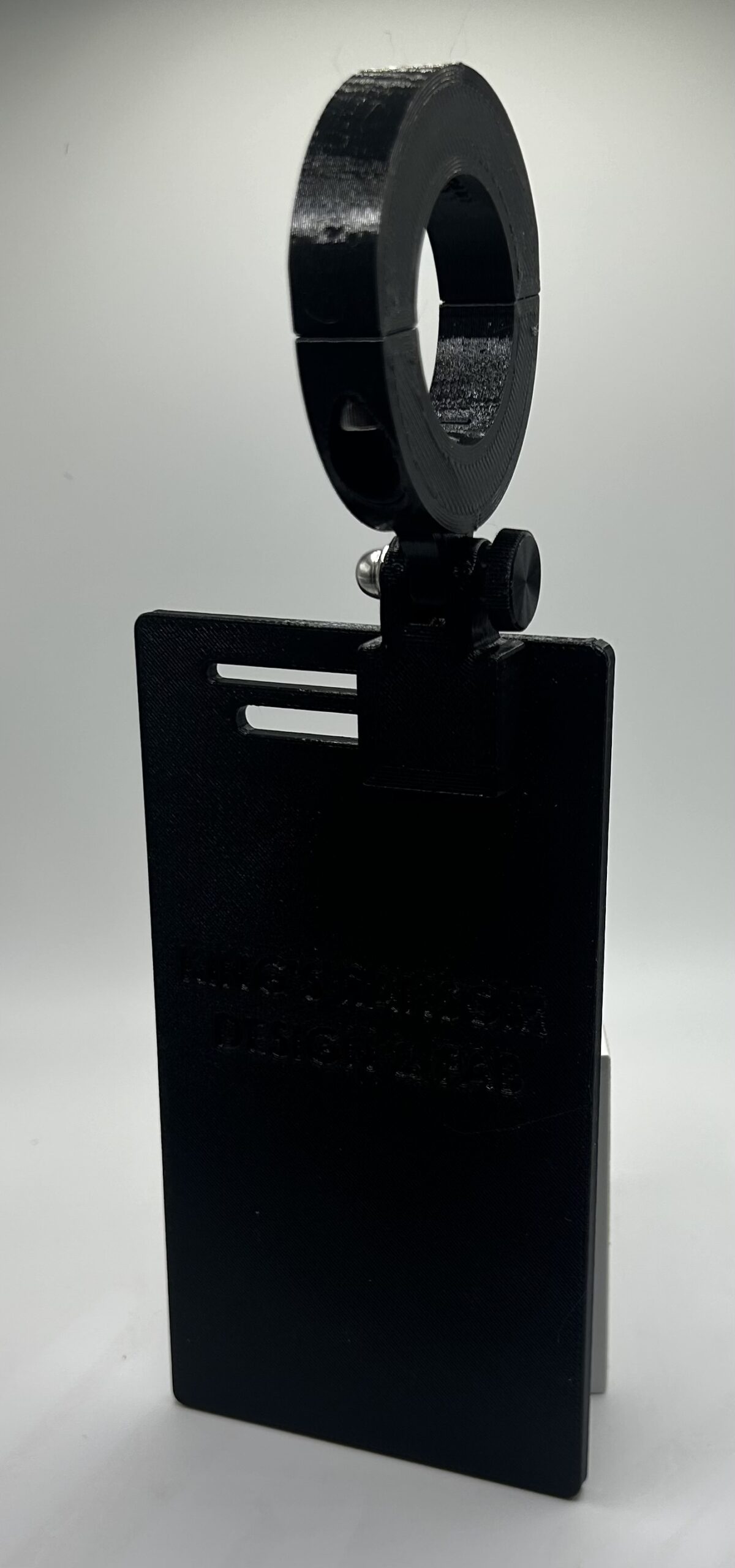 Custom 3D printed Blinder Bracket for Drag Racing