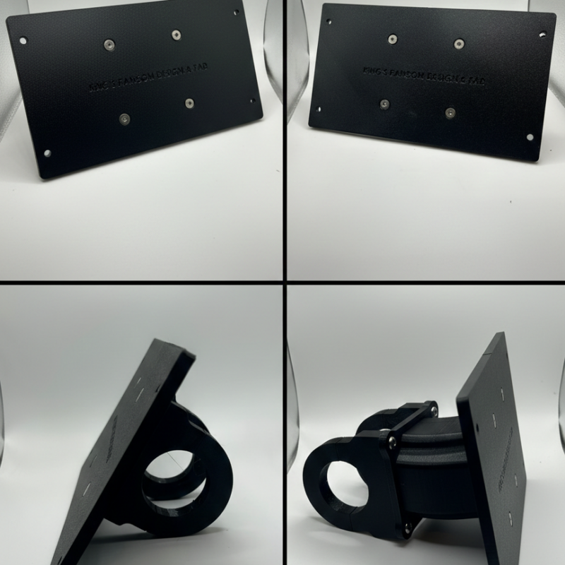 Custom 3D printed PETG Digital Delay Roll Bar Bracket for Drag Racing