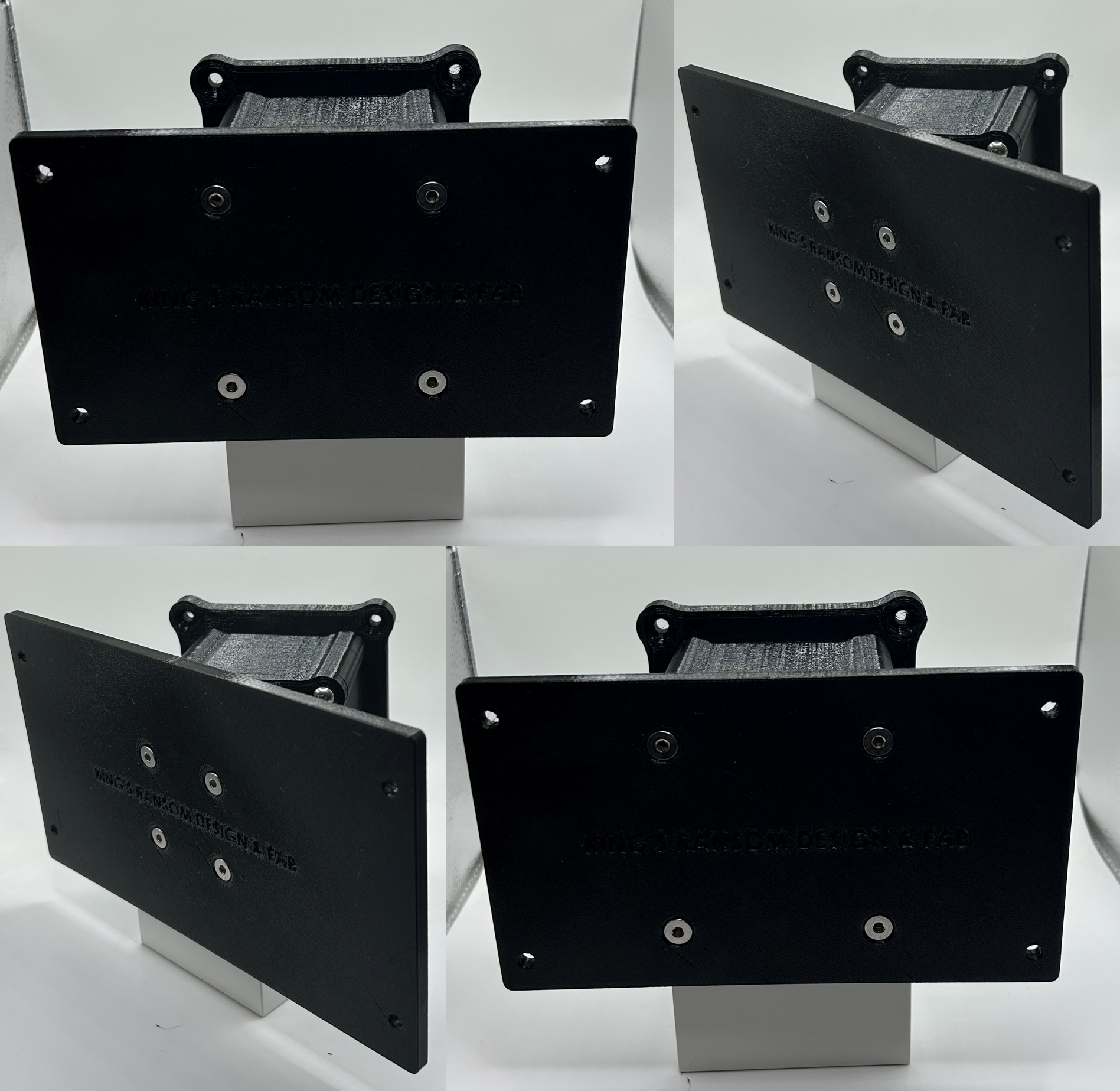 Custom 3D printed PETG Digital Delay Bracket for Drag Racing