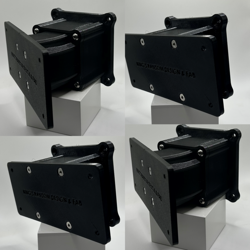 DigitalDelay MegaDial v2 Bracket – Dash / Vertical Flat Mount – Fixed