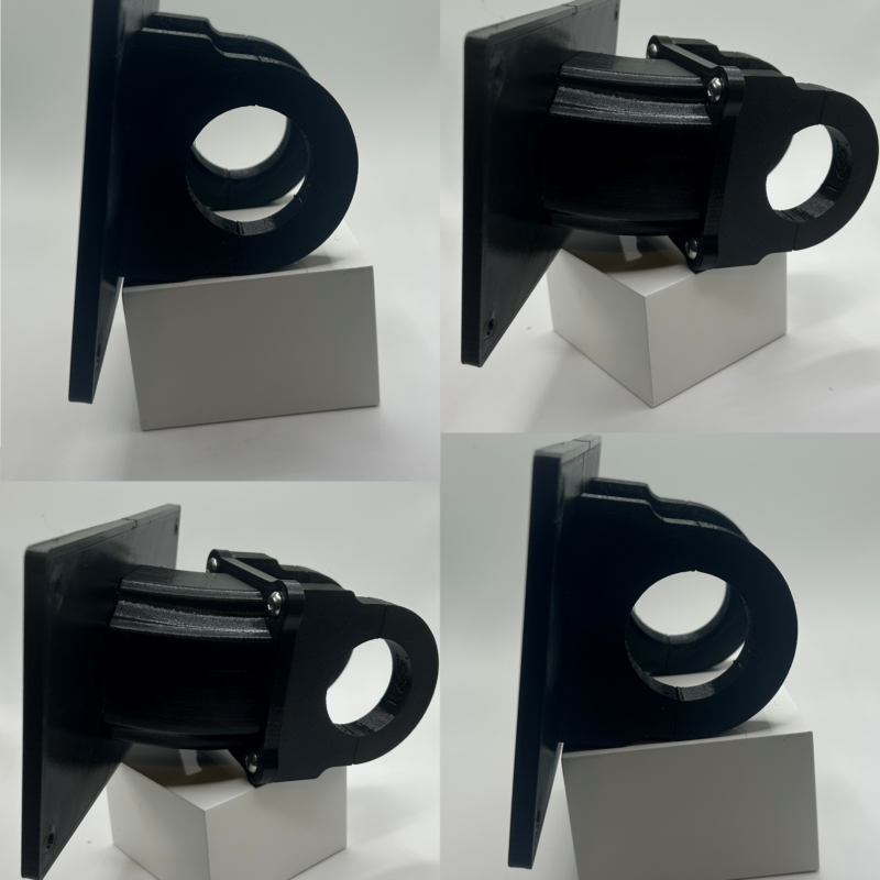 Custom 3D printed PETG Digital Delay Roll Bar Bracket for Drag Racing