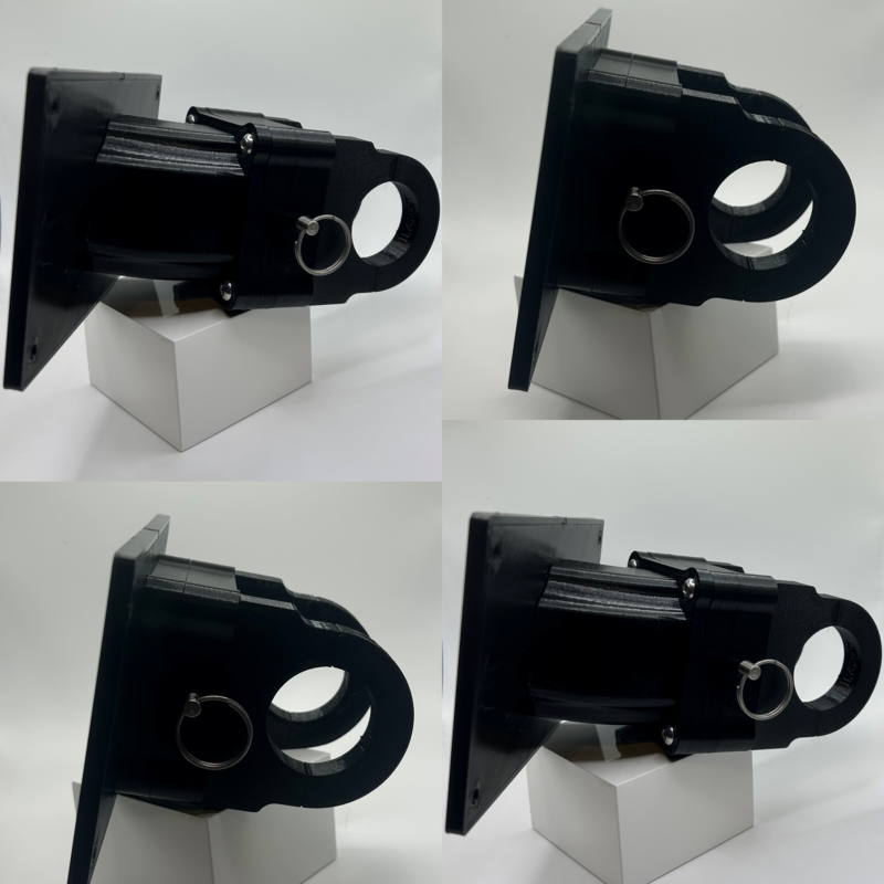 Custom 3D printed PETG Digital Delay Roll Bar Bracket for Drag Racing