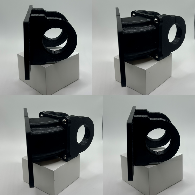 Custom 3D printed PETG Digital Delay Roll Bar Bracket for Drag Racing