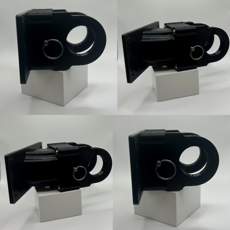 Custom 3D printed PETG Digital Delay Roll Bar Bracket for Drag Racing